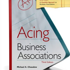 Acing Corporate Law 3rd Edition West Academic Publishing-0
